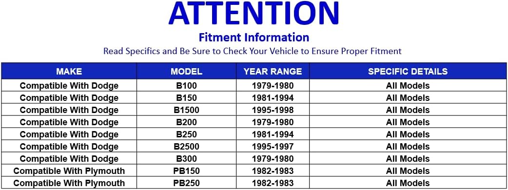 2 Pc Lower Control Arms CH4210584 CH4210585 K620242 K620243 Compatible with Dodge B150 B250 B1500 B2500 1979–1998 & fits Plymouth PB150 PB250 – PartsW