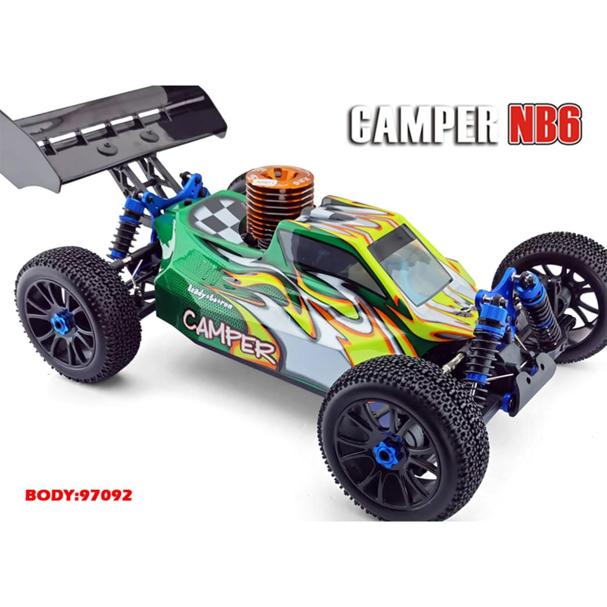 GoAssemb HSP 1/8 Scale 2.4G 4WD RC Off-Road Car, 70KM/H, FC.26CXP