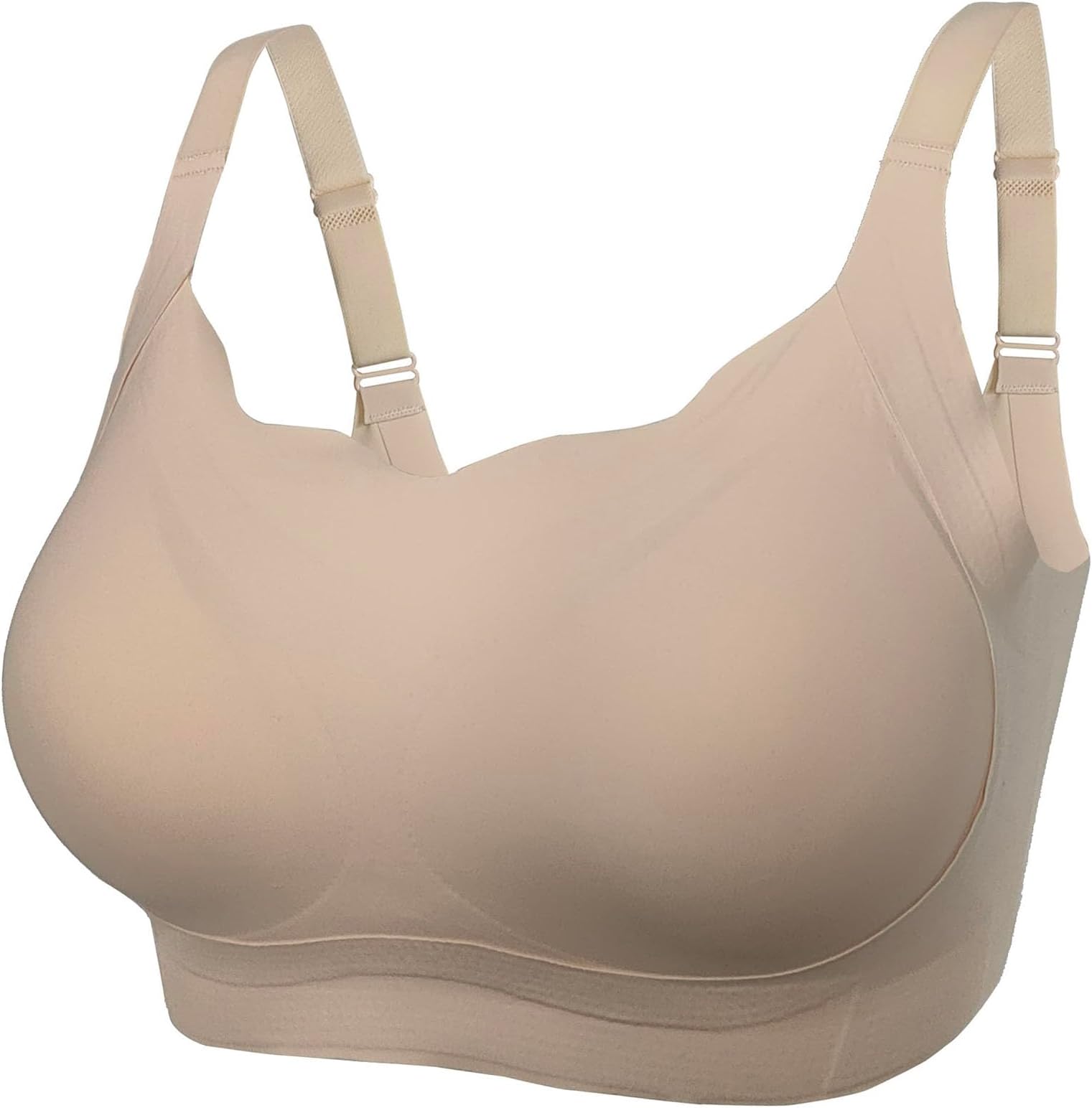 Seamless pockets bra for mastectomy breast prosthesis