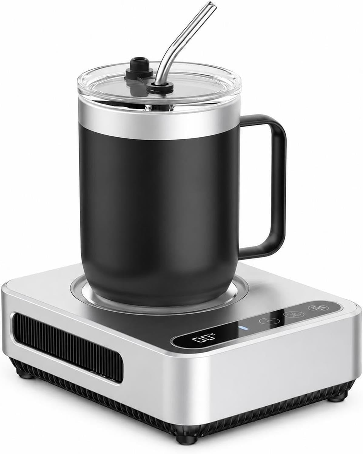 Portable Beverage Cooler Cup, Smart Coffee Mug Warmer