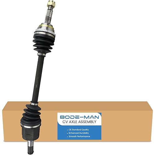 Front Left Driver Side CV Axle Drive Shaft Assembly for 2000-2002 Hyundai Accent with Automatic Transmission Models