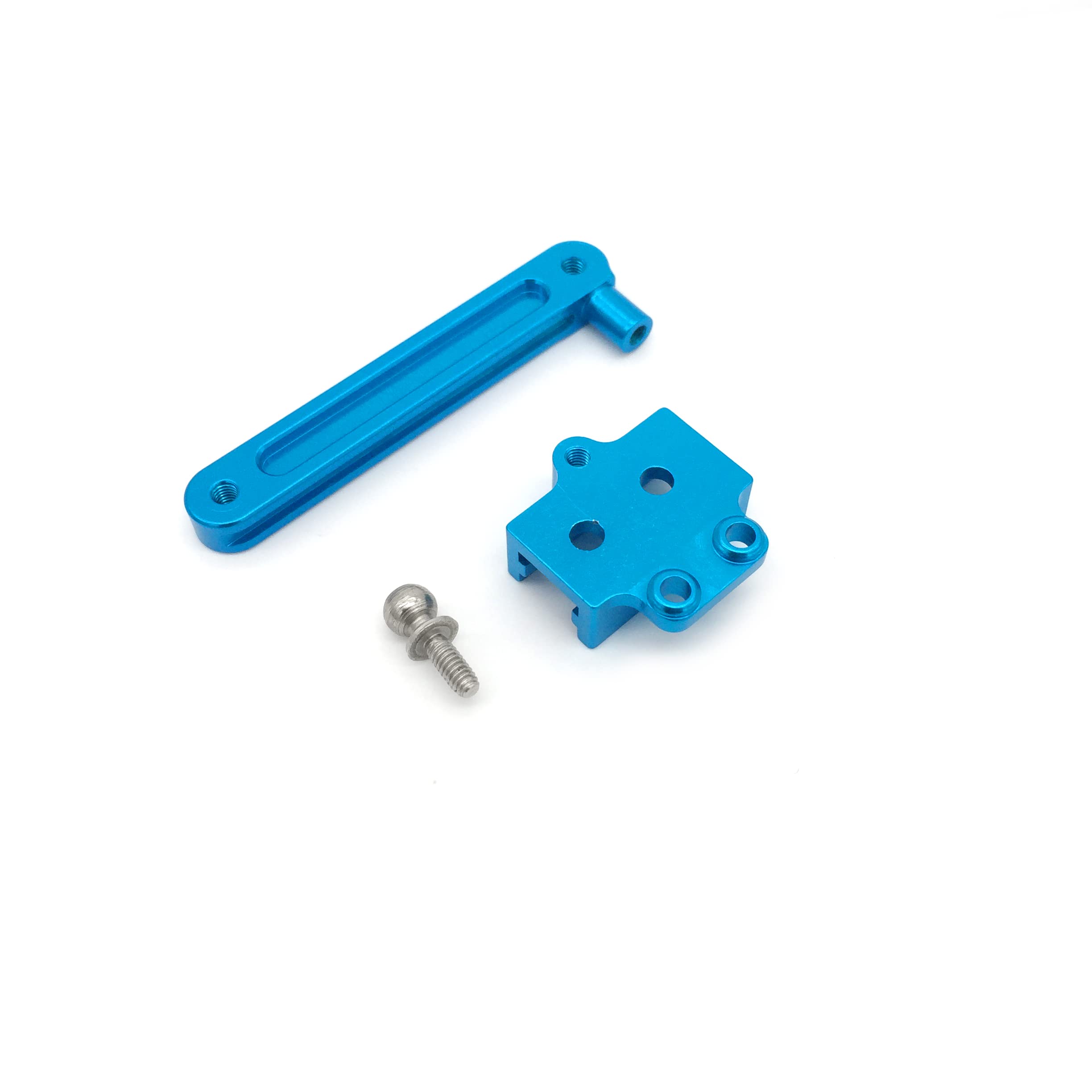 Zestaw elementów układu kierowniczego RC Car Metal Część Upgrade 12428-0010 Akcesoria elementów układu kierowniczego, dla WLtoys, 12428 12423 Feiyue FY-03 Zdalny amortyzator samochodowy