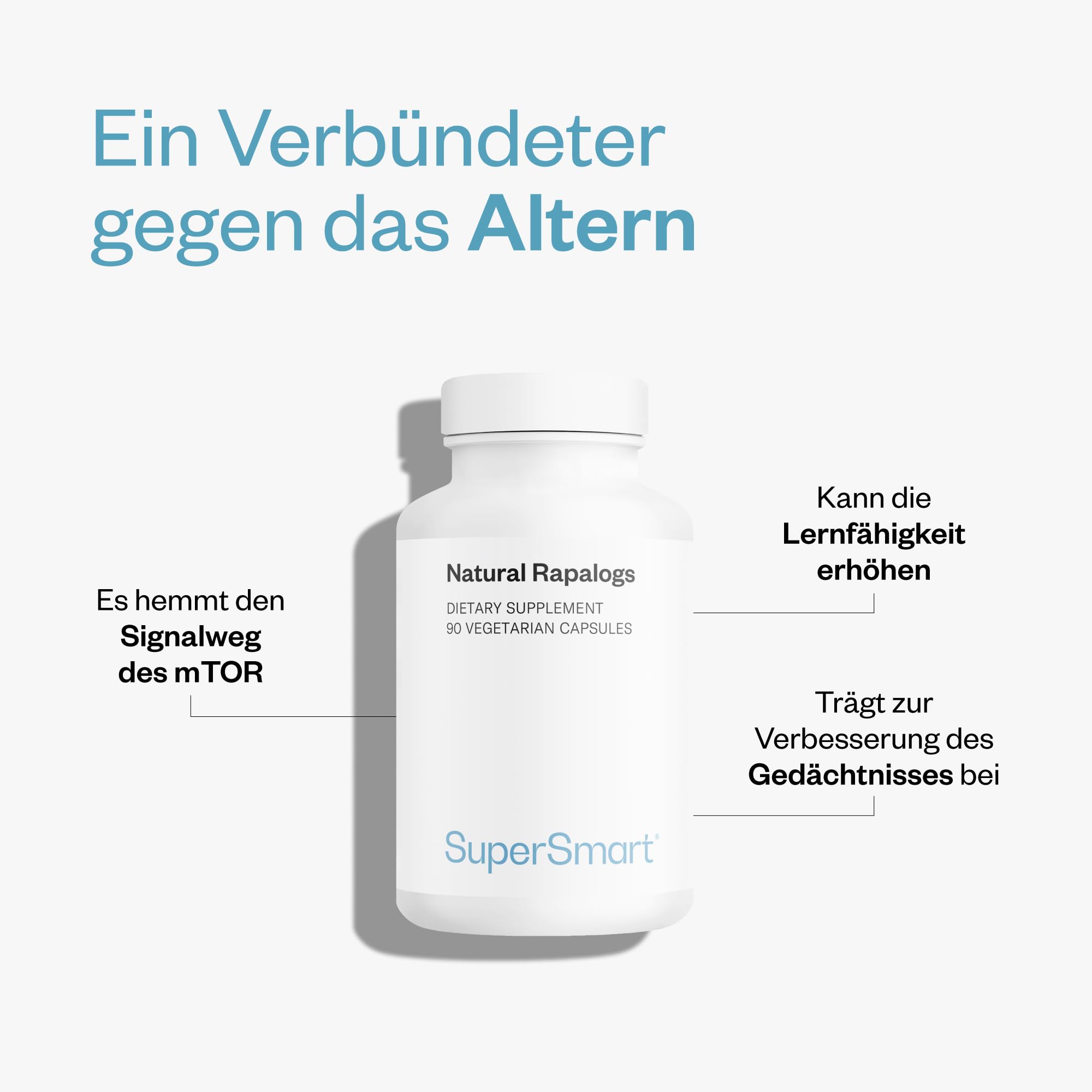 Natural Rapalogs - Anti-Aging - Hemmstoffe gegen mTOR - SuperSmart