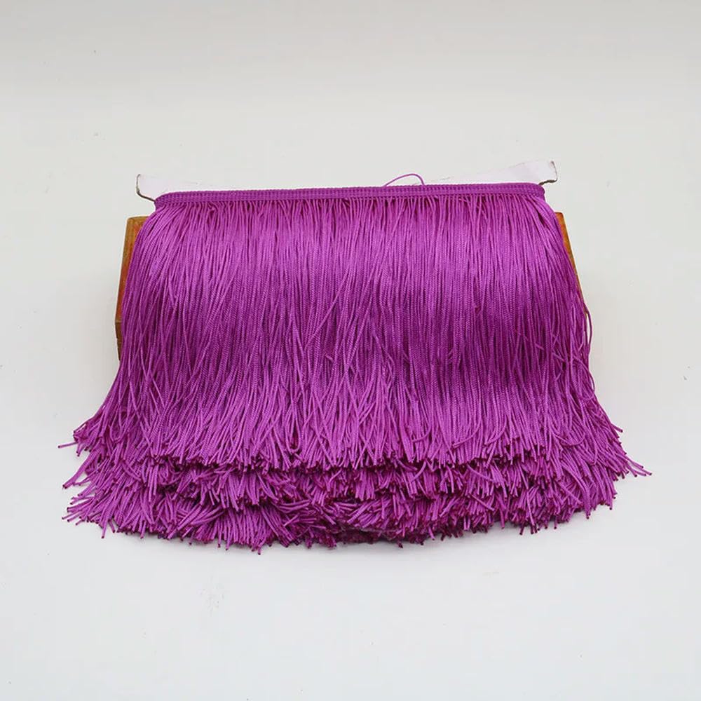 VIXDA 10 Yards 30cm Long Tassel Fringe Trim Lace Ribbon Tassels For Curtains Dresses Fringes For Sewing Trimmings Crafts
