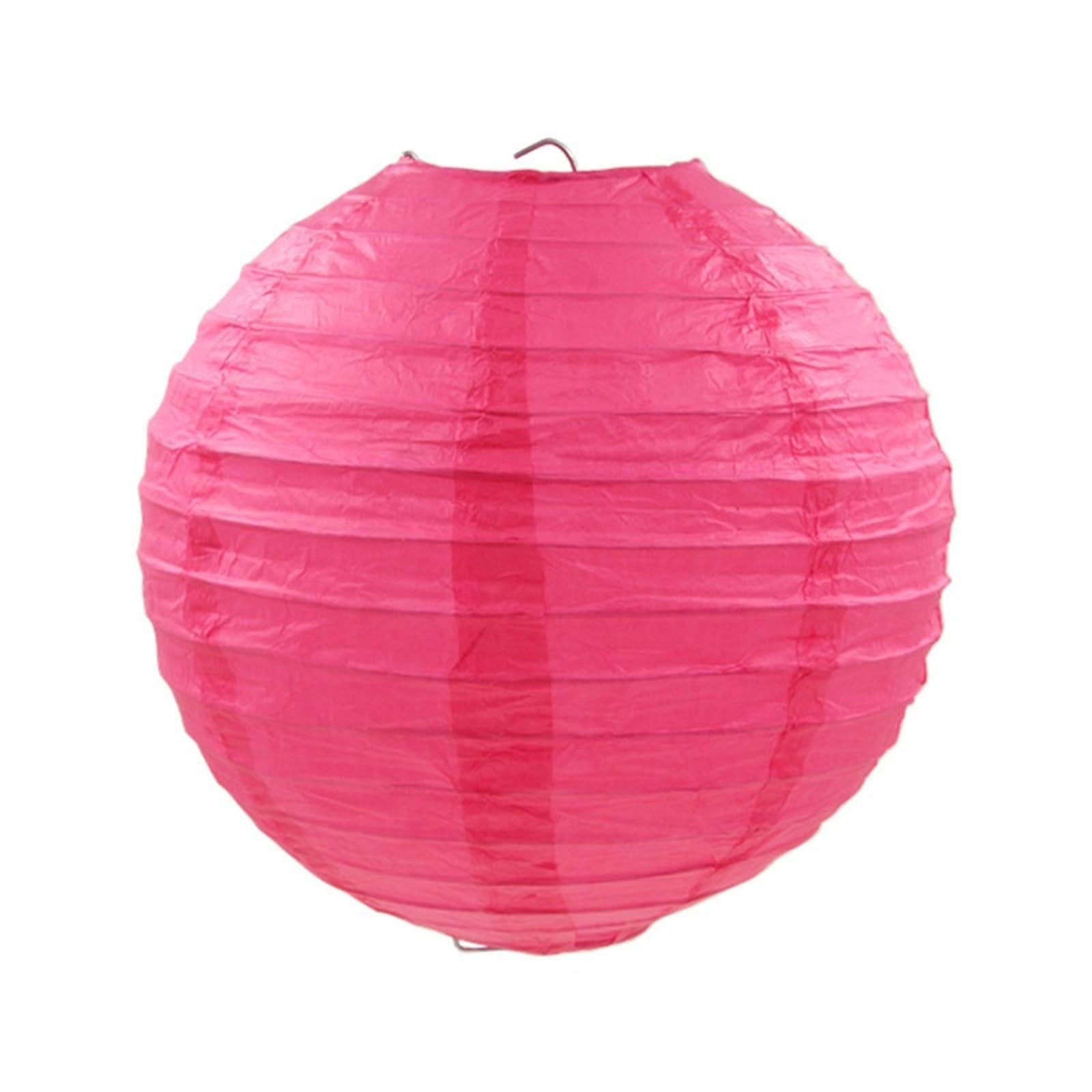 5pcs Chinese Paper Ball Lampion Hanging White Wedding Decoration Lanterns Lampshade Party Decor Supplies Baby Shower Favor for Party(Color20,10cm)