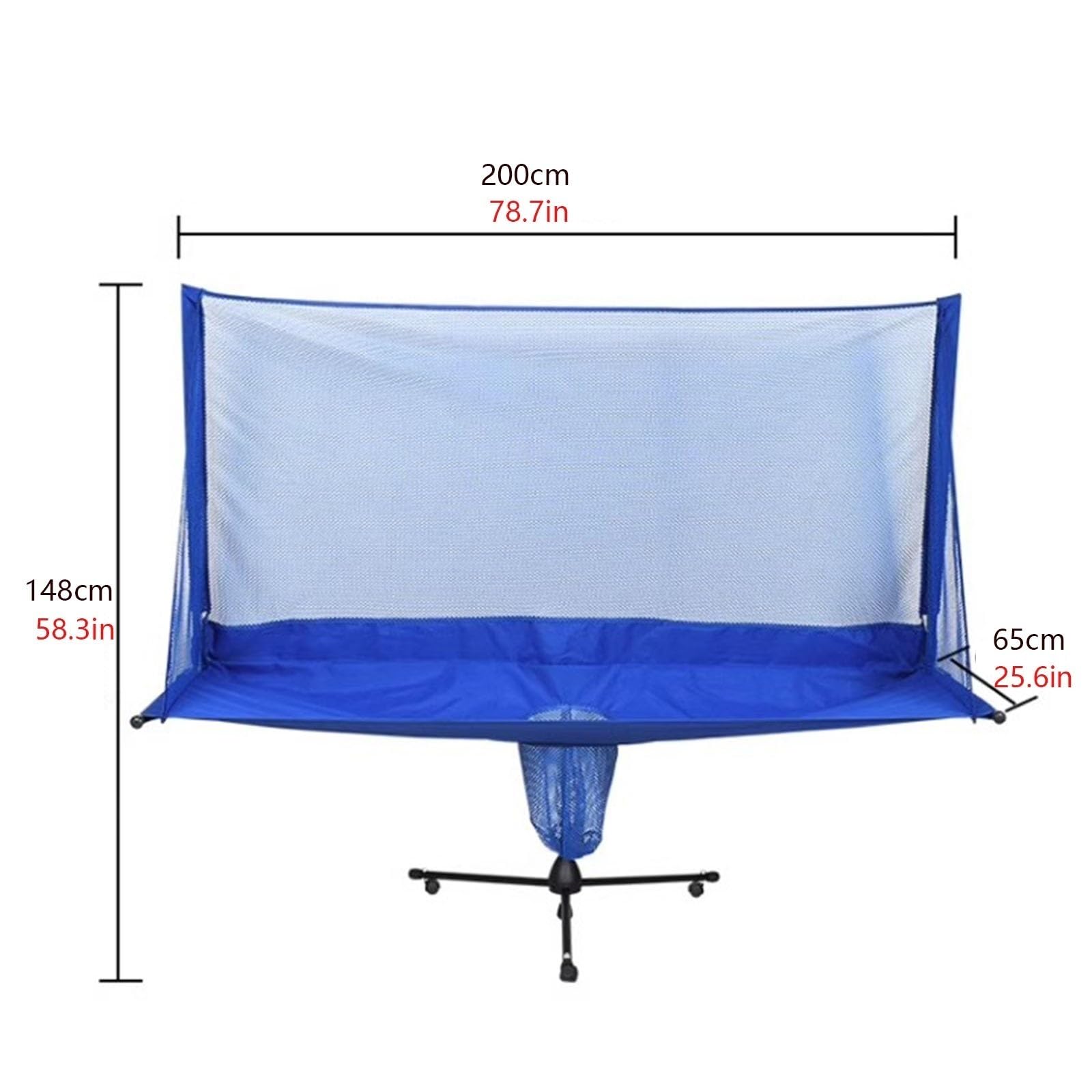 Red portátil de la captura de la bola del tenis de tabla, red grande de la práctica del ping pong con las ruedas, red de la colección para los robots del ping pong, los servicios y el entrenamiento de