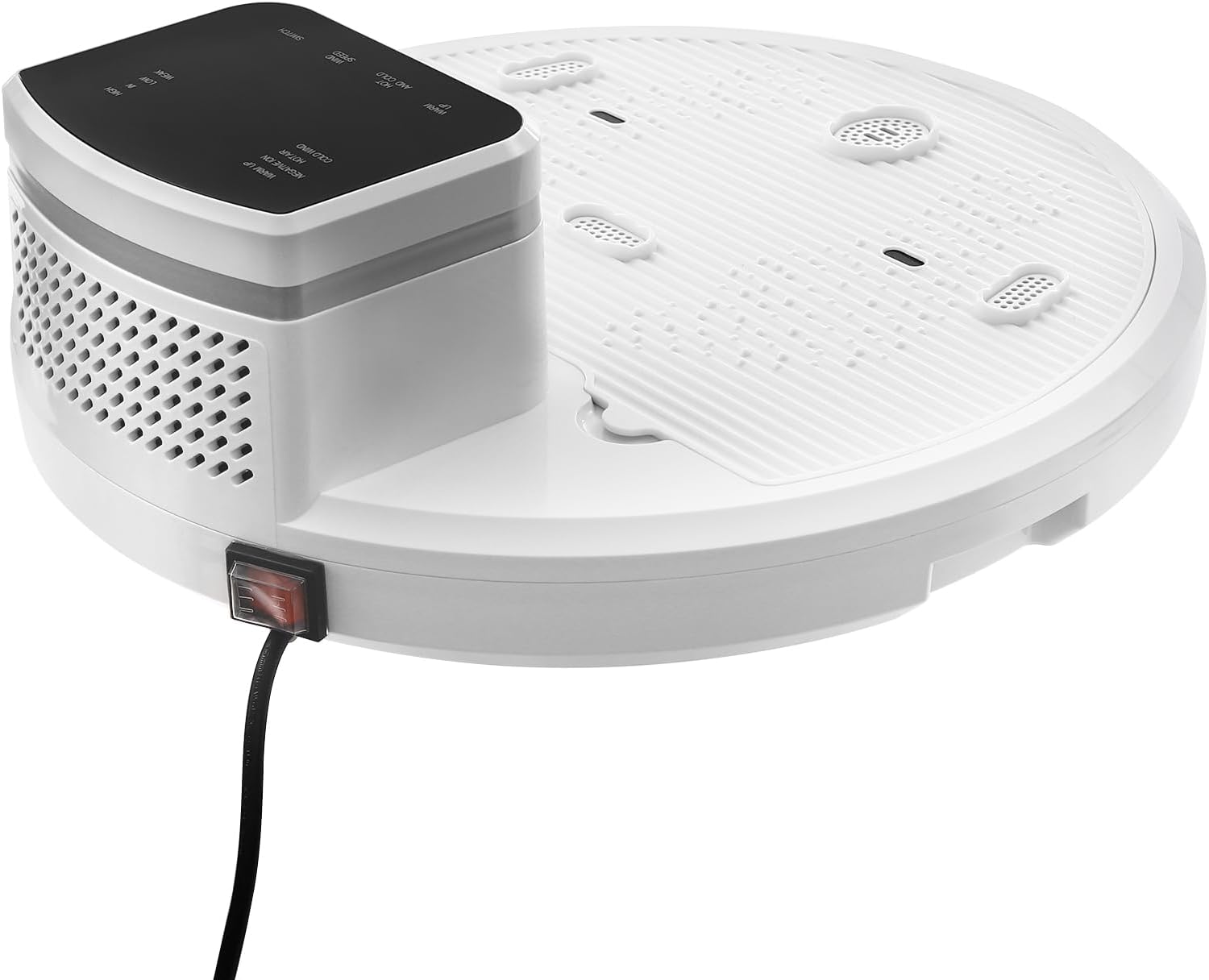 Full Body Dryer Negative Ion Waterproof Shower Dryer with LED Control Panel 4 Wind Speeds & Warm/Cold Air Anti-Slip Automatically Activate Body Dryer Foot Pad 1400W