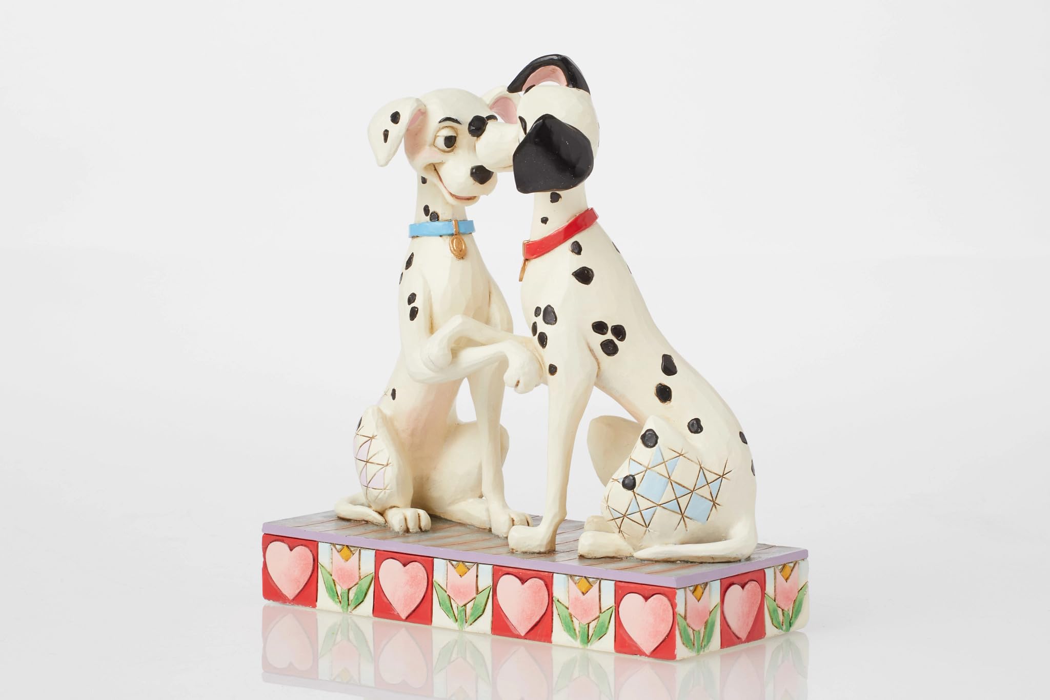 Disney Traditions 101 dalmatyńczyków figurka pongo i perdita