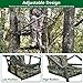 UQM Tree Stand Seat Replacement, Adjustable Treestand Seats for Hunting, Comfortable Hunting Tree Seat Fits Climber Deer Tree Stands
