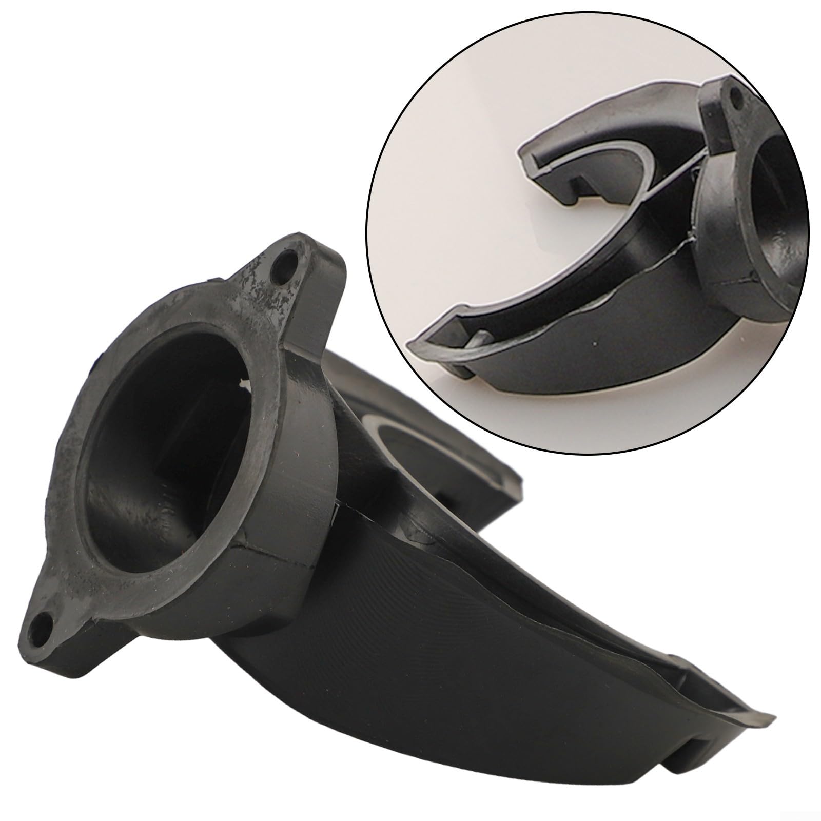 Kit de colector de agua de lluvia de PVC gris para tuberías de 70-110 mm con sistema de drenaje de techo de manguera de 50 cm o 100 cm para superficies de 85 a 90 m² (100 cm)