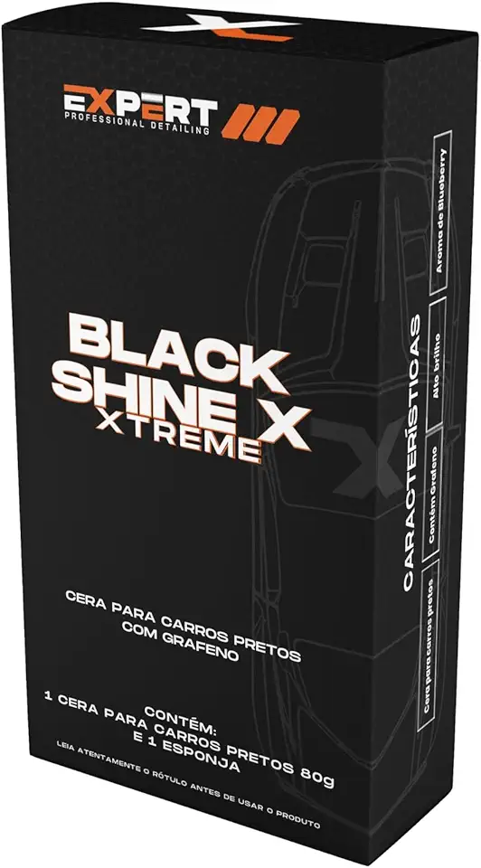 EXPERT CERA CARROS PRETOS DEFENDER BLACK SHINE X 80g