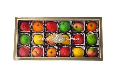 Bergen Marzipan M-1 Fruta surtida, 8 onzas