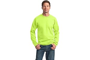 Port & Company Men's Classic Neon Crewneck