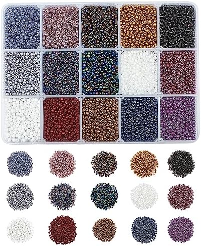 PH PandaHall 200 Pz 10 Colori 8mm Perline di Legno Naturali Rotonde Sfuse per Creazione di Gioielli Fai da Te Bracciale Collana Orecchini Pasqua