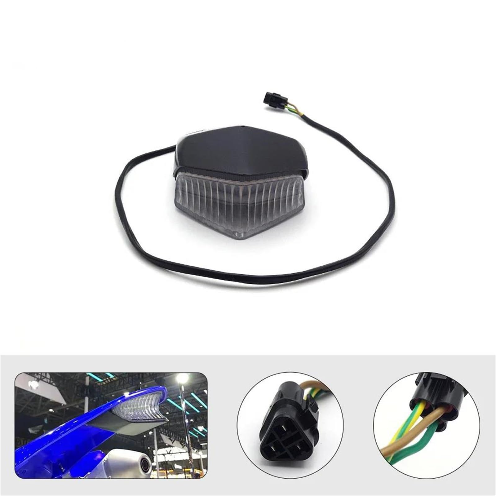 Per Yamaha WR250F FK WR450F 2012-2023 Fanale Posteriore Per Moto Parafango Gruppo Avviso Freno Lampada Targa