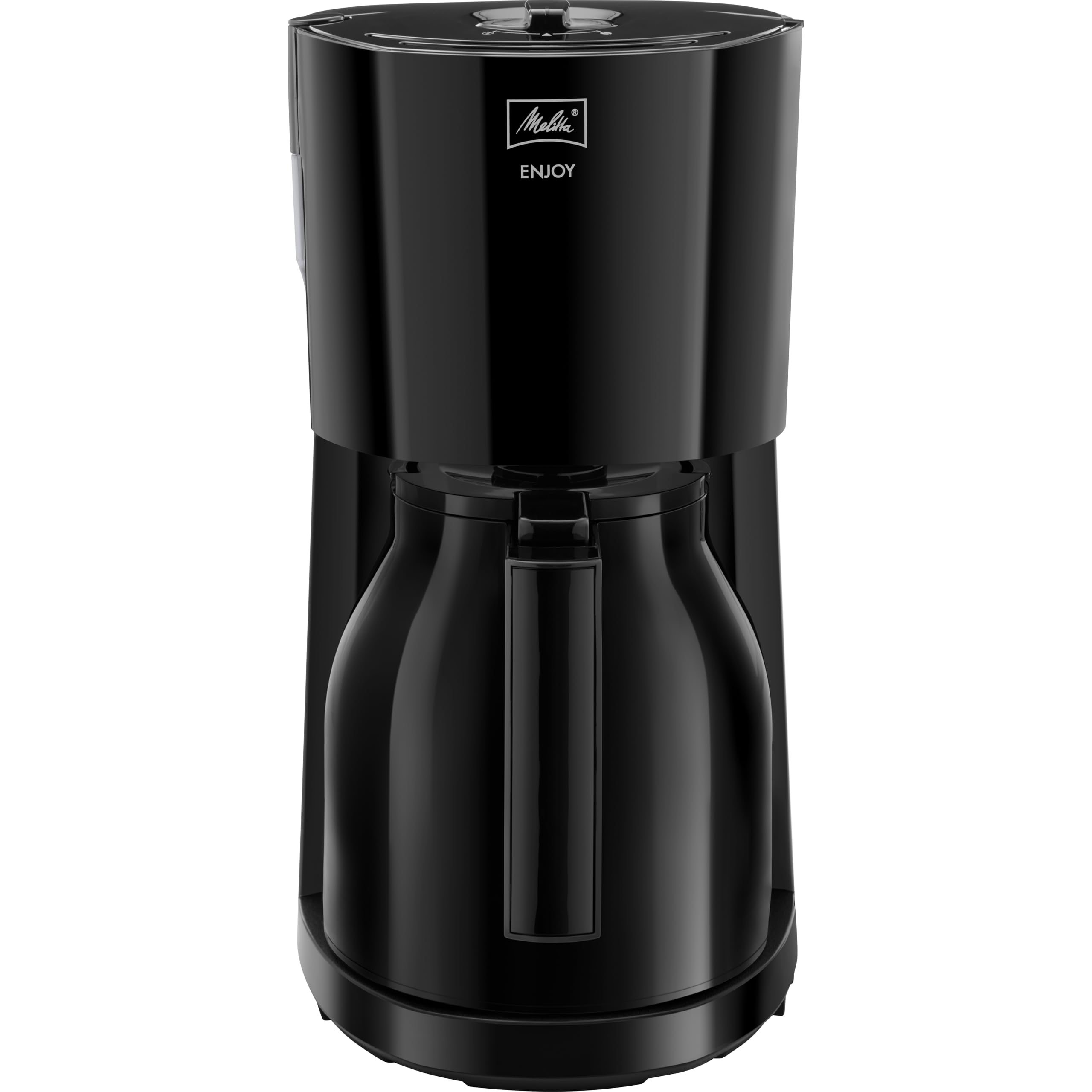 Cafetière à Filtre Melitta Enjoy - Verseuse Verre, Sélecteur D'Arôme, 10-15 Tasses, 1000W, Noir - 1017-02