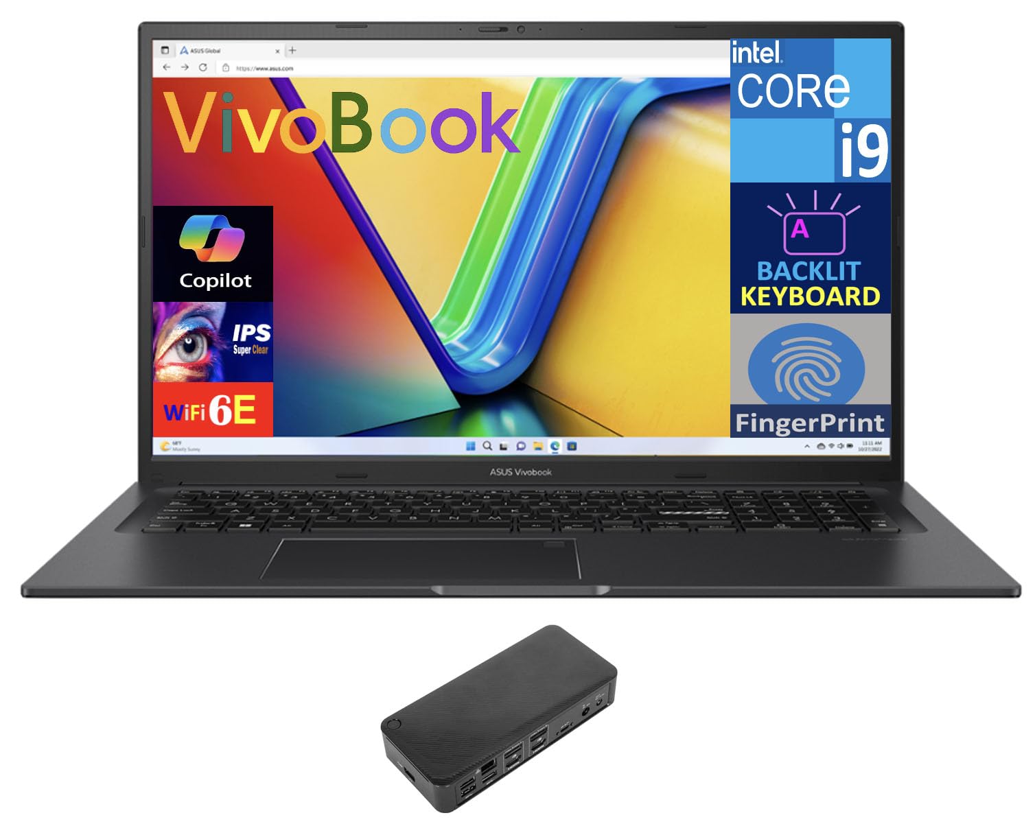 Amazon.com: ASUS Vivobook Laptop 17.3
