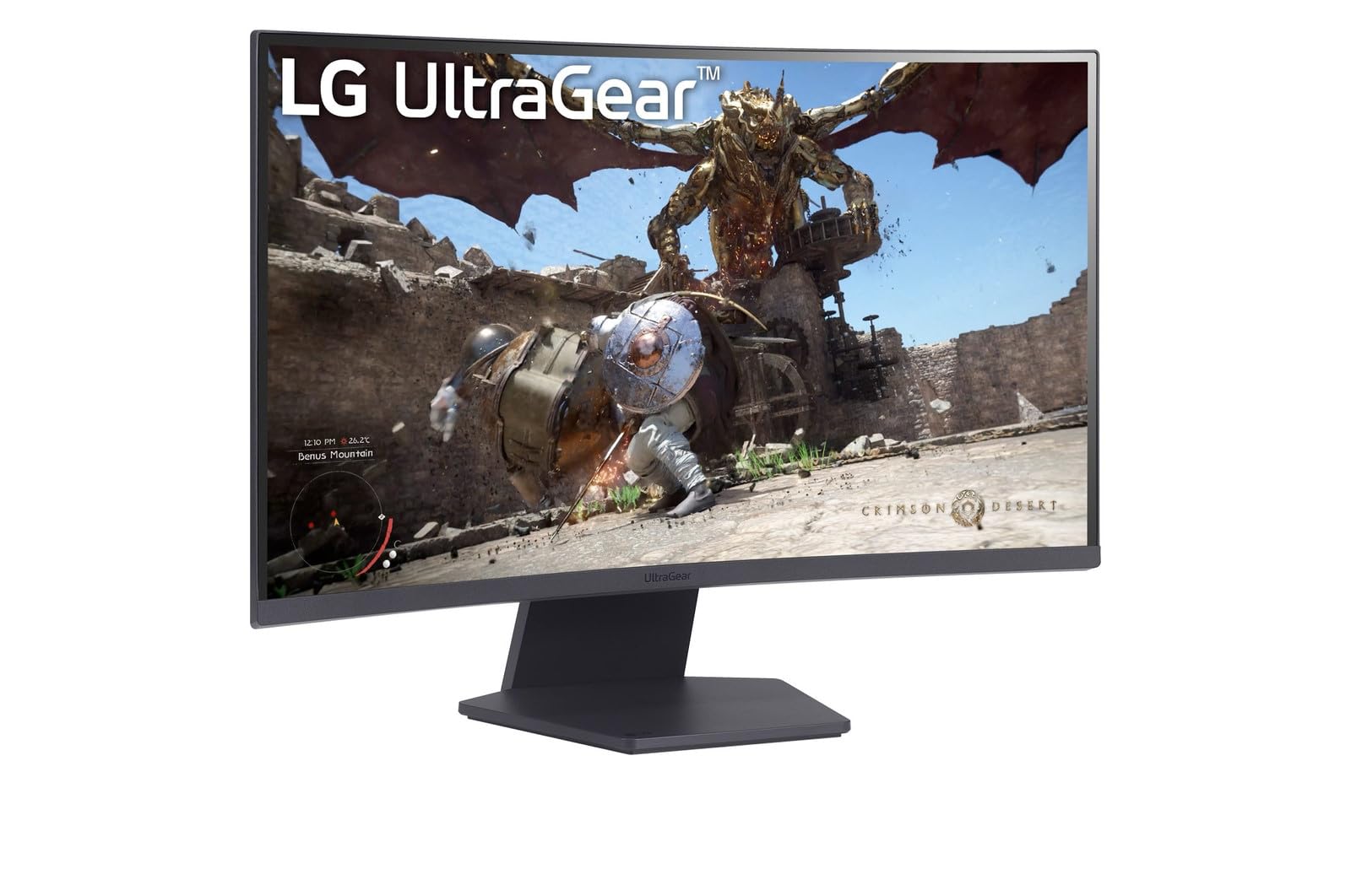 UltraGear 27GS60QX-B (68.4 cm (27 Zoll), schwarz, WQHD, VA, Curved, AMD Free-Sync, 180Hz Panel)