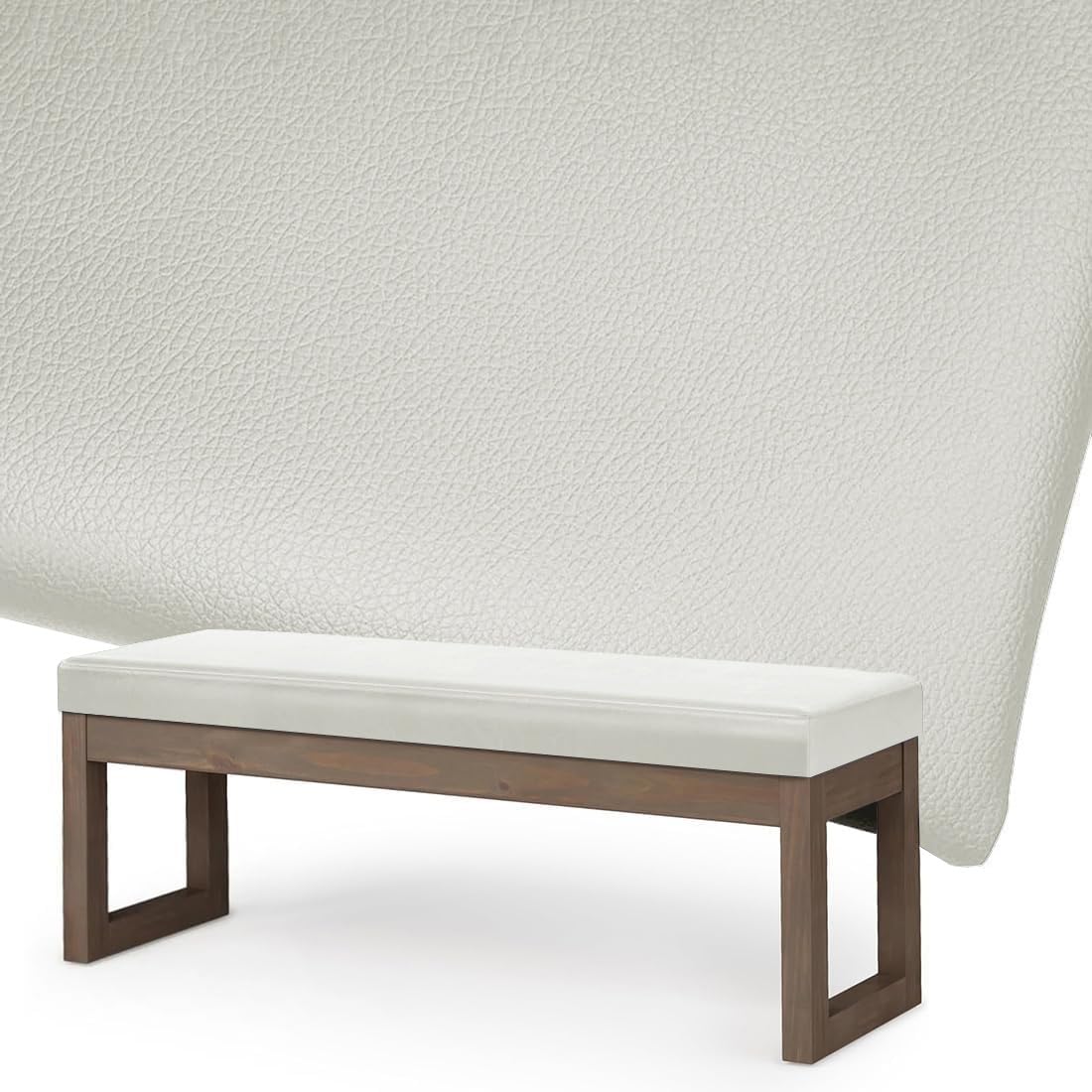 Coussin de banc imperméable 3 cm d'épaisseur avec base antidérapante