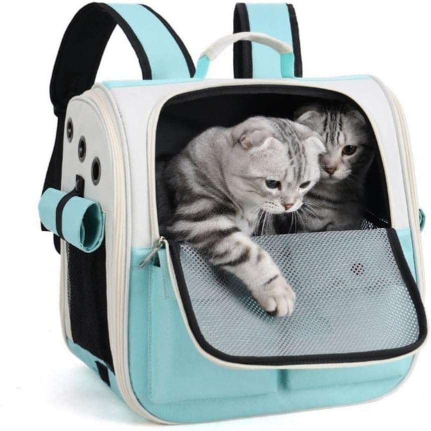 Cat and Dog Bags Fashionable Pet Outing Bag Portable Solid Color Ins Style Backpack Pet Backpack Multifunctional Cat Bag Pet Travel Bags(G)