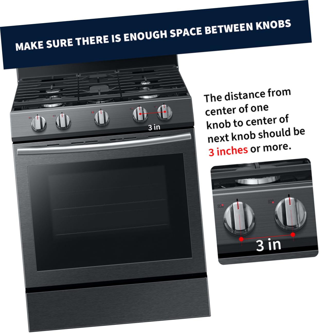 Angoily Safety Gas Stove Cover 24pcs Boys and Girls Oven Knob Covers for Child Protection