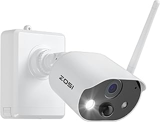 ZOSI C306 Telecamera WiFi Esterno a Batteria Ricaricabile 1080P Videocamera di sorveglianza Visione Notturna a Colori Audio Bidirezionale Archiviazione Cloud o SD Impermeabile IP66 ZOSI C306 Telecamera WiFi Esterno a Batteria Ricaricabile 1080P Videocamera di sorveglianza Visione Notturna a Colori Audio Bidirezionale Archiviazione Cloud o SD Impermeabile IP66