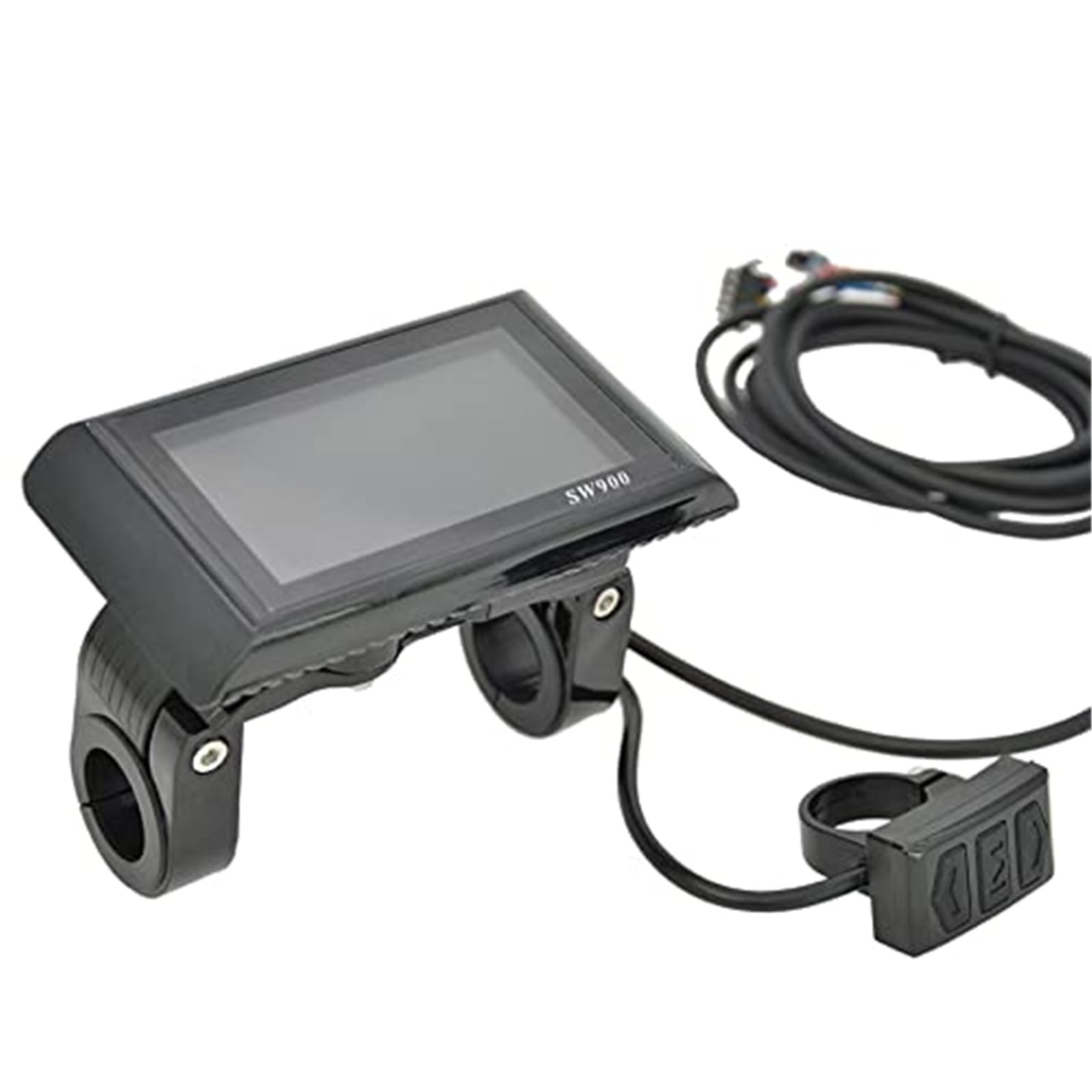Kontroler skutera, Panel sterowania z kolorowym wyświetlaczem LCD 24-60 V Skuter elektryczny E-bike SW900, 6pin Ekran wyświetlacza instrumentów
