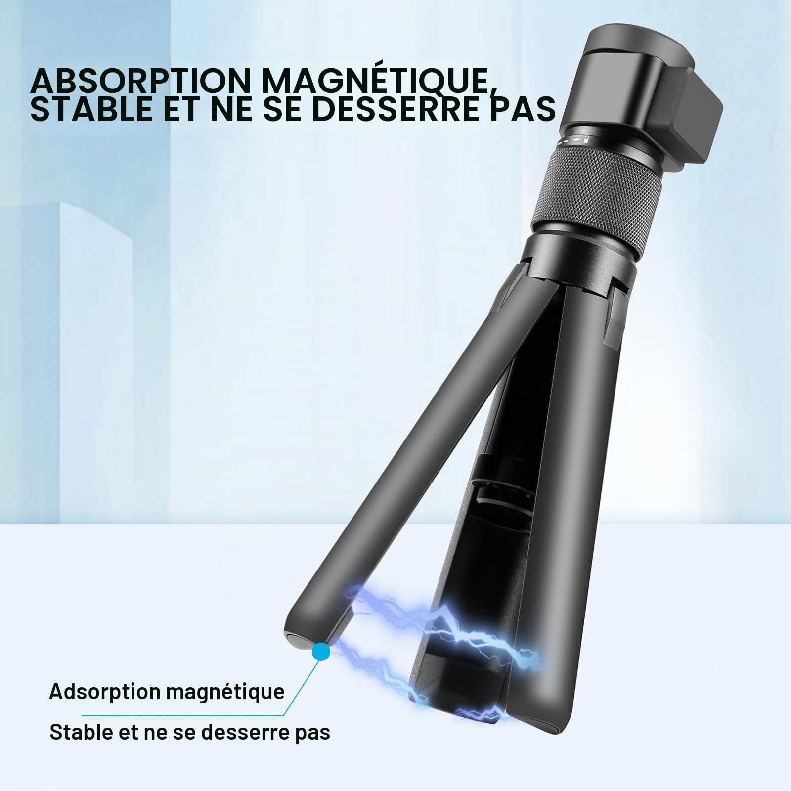 Trépied invisible pour caméra d'action pour DJI Osmo 360/insta 360, accessoires de prise de vue photographique pour Insta360 X4 Air X3 One RS X5 4 et plus encore