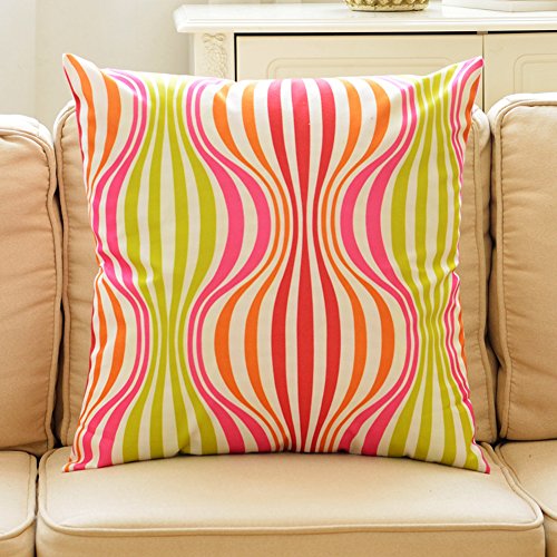 Coussin de canapé style Méditerranée orientale VersionB pour une ambiance chaleureuse