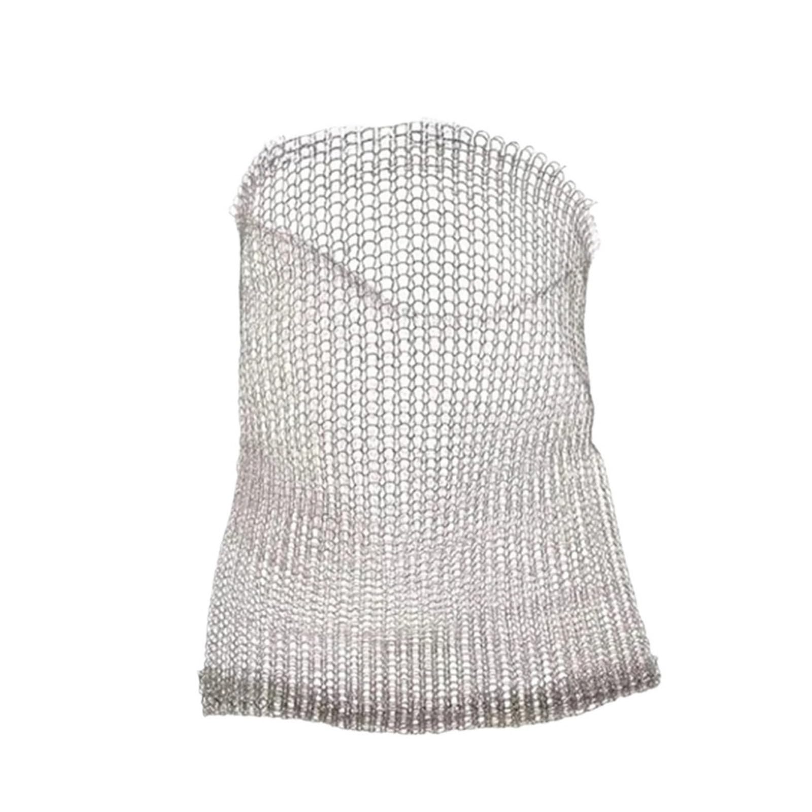 ZNJAMN 5pcs Root Guard Gopher Wire Basket Protective Mesh Baskets Stainless Steel Repellent For Plants Flowers for Plant Roots(30x15cm)