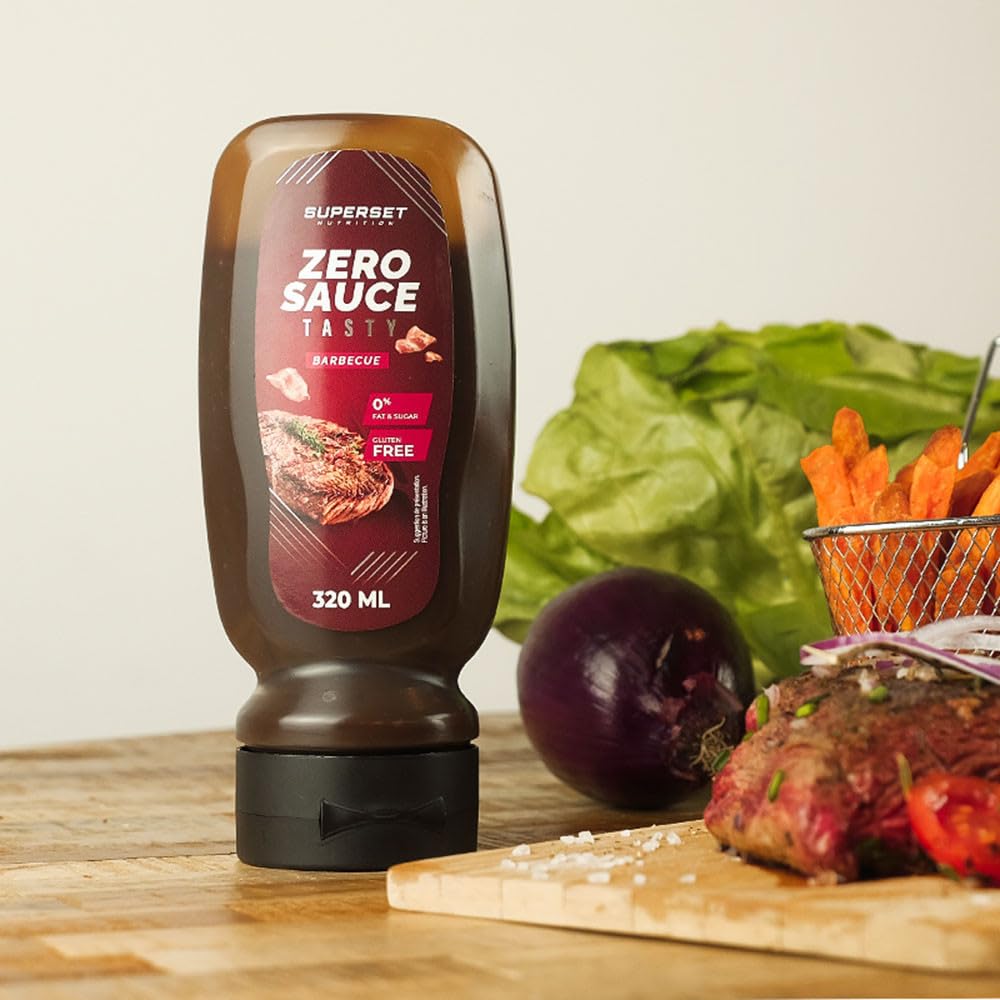 Superset Nutrition | Tasty Zero Sauce (6x320ml) | Sauces zéro | Sauces zéro calorie ultra gourmandes, Barbecue