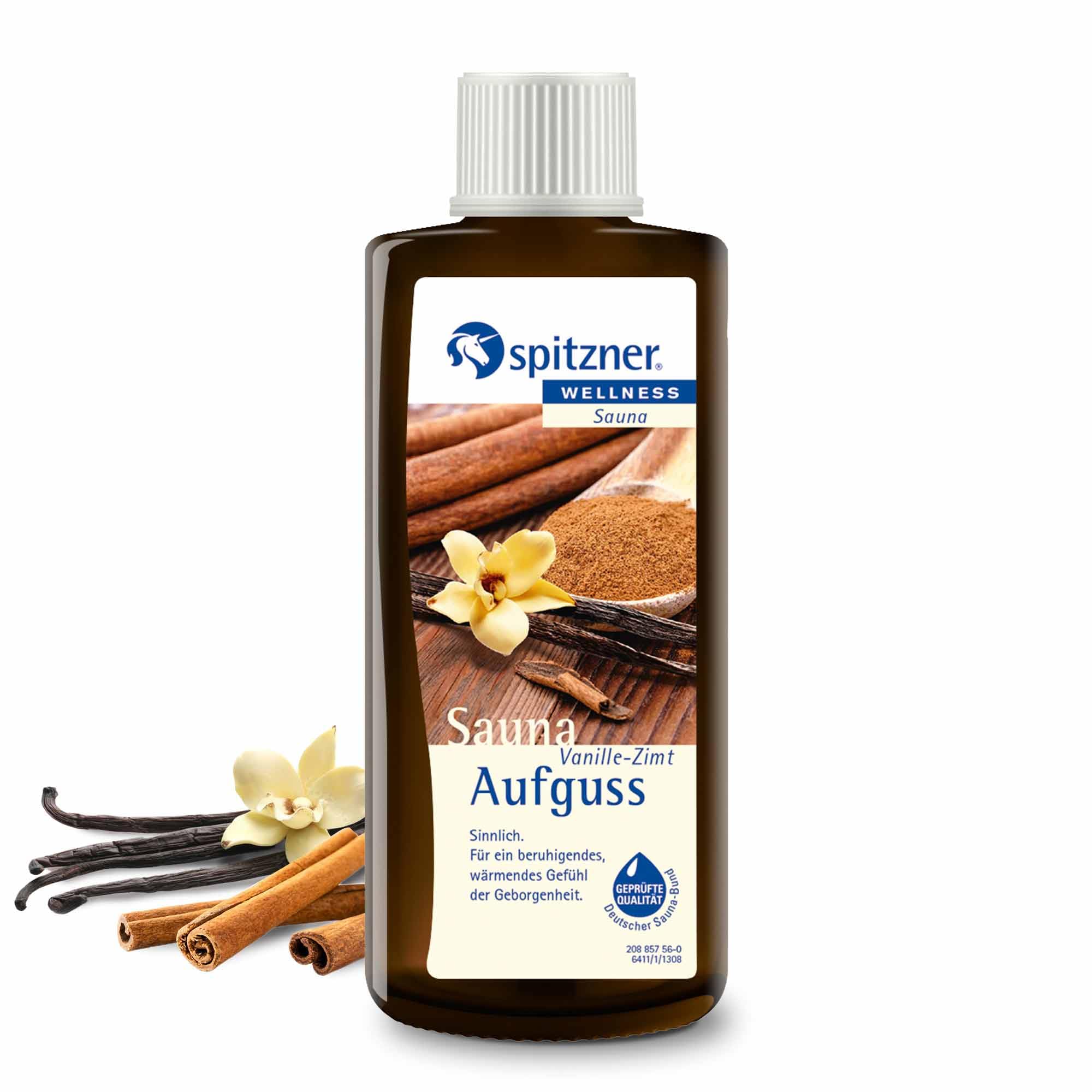 Spitzner Essence de sauna sensuelle vanille-cannelle 190 ml