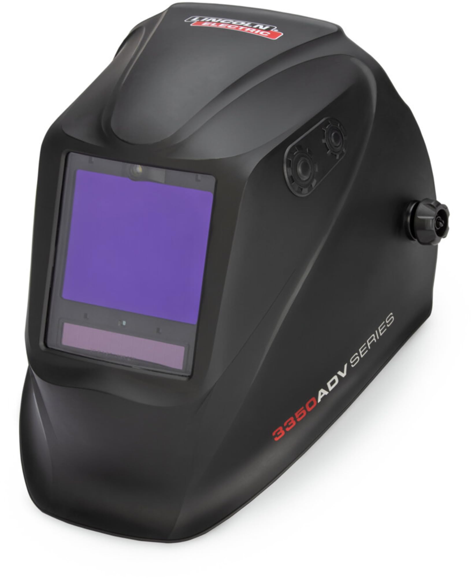 Lincoln Electric K3034-5 Viking 3350 ADV Auto Darkening Welding Helmet with 4C Lens Technology, Black