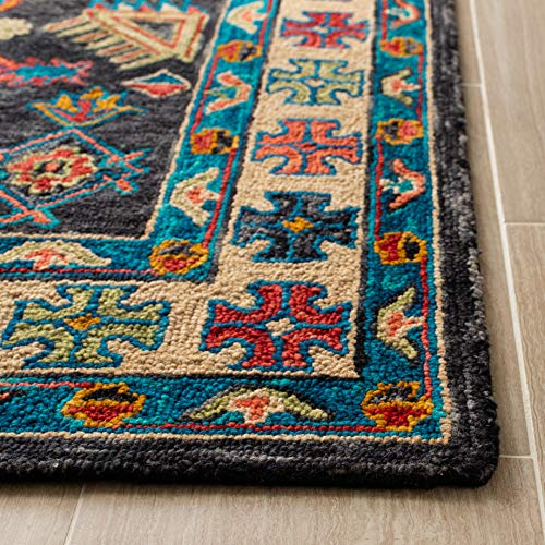 Tapete SAFAVIEH 243x183 cm Lana Boho Hecho a Mano miniatura 4
