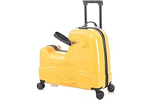 Tollder Kids Ride on Carry On Luggage
