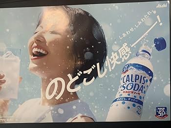 【長澤まさみ】アサヒ飲料 カルピス 販促ボード 非売品 ビックボード 長澤まさみ】アサヒ飲料 カルピス 販促ボード 非売品 ビック
