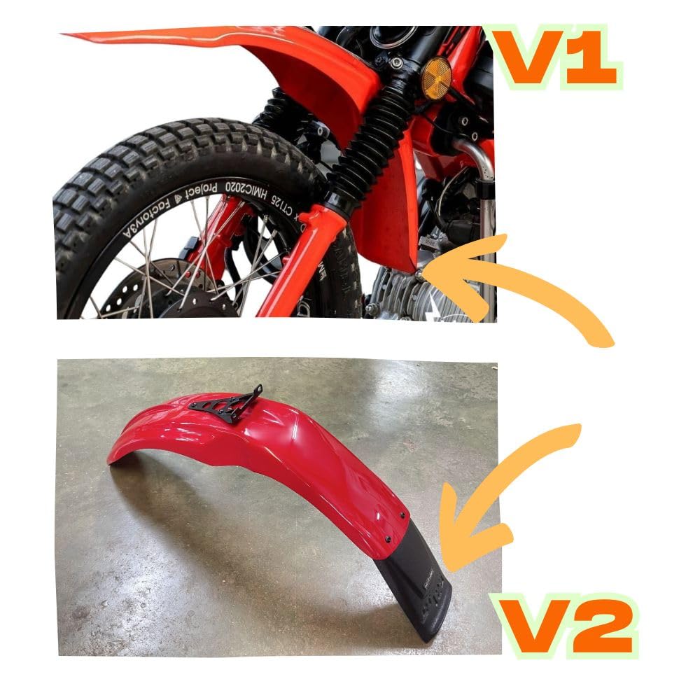 MOTOLORD ハンターカブ CT125 モタードフェンダー Amazon | MotolordD ホンダ ハンターカブ CT125用 フロント