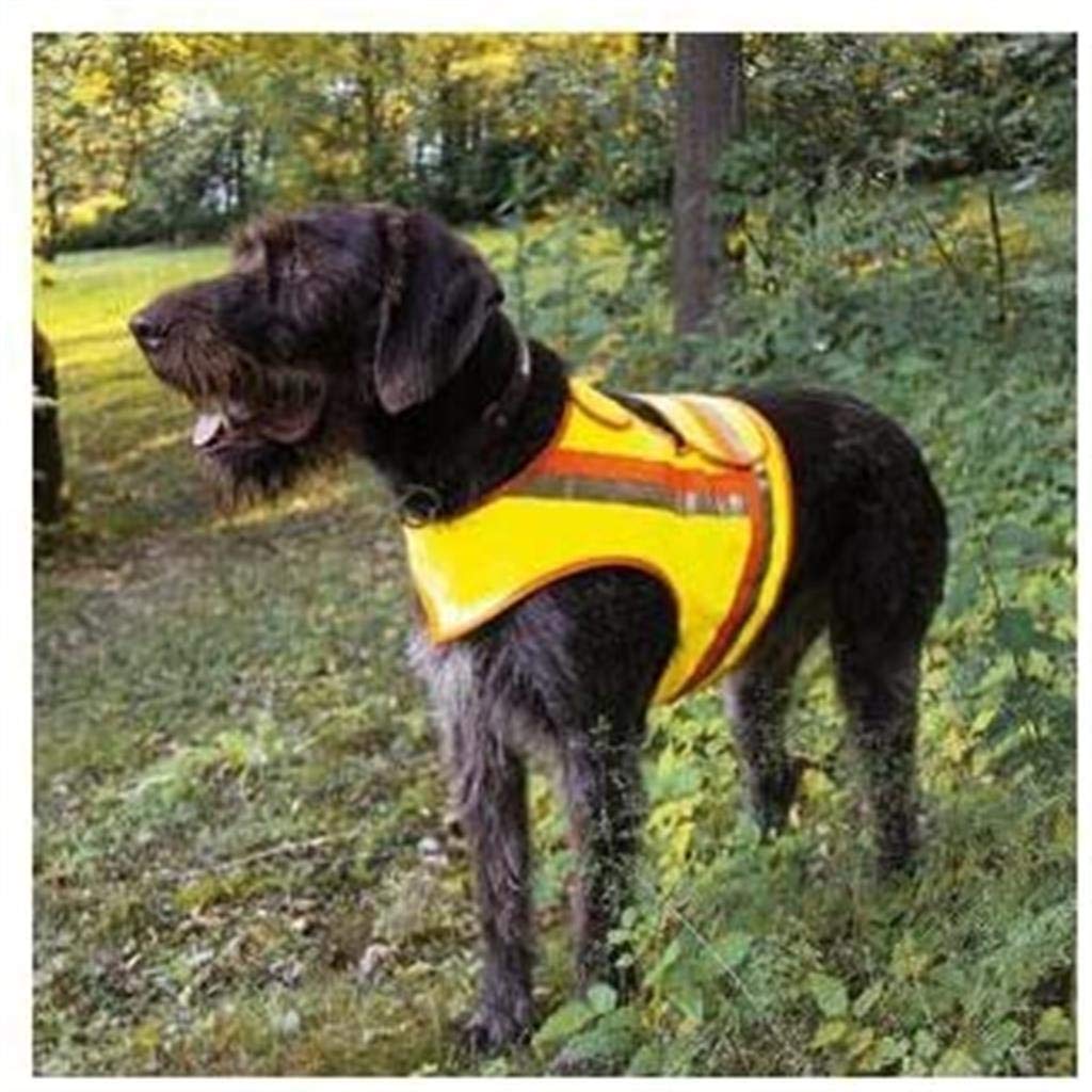 Gilet réfléchissant pour chien AKAH protège votre terrier jaune T2