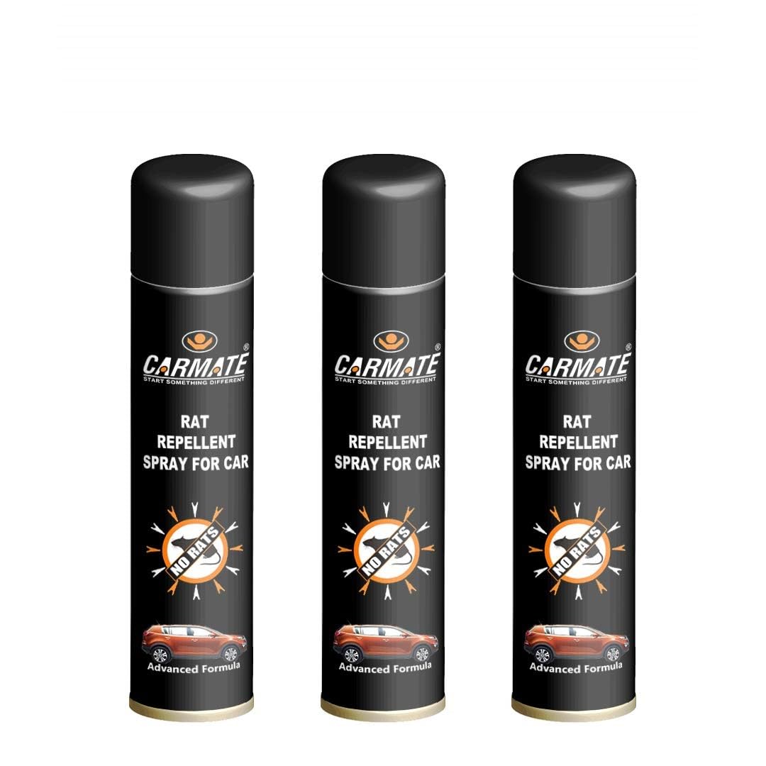 CARMATE Rat Repellent Spray for Cars Highly Effective Lasts 1 Year Leak Free Easy to Spray Nozzle 300 ML (Pack of 3) (B08VRH7GNB) Amazon Price History, Amazon Price Tracker