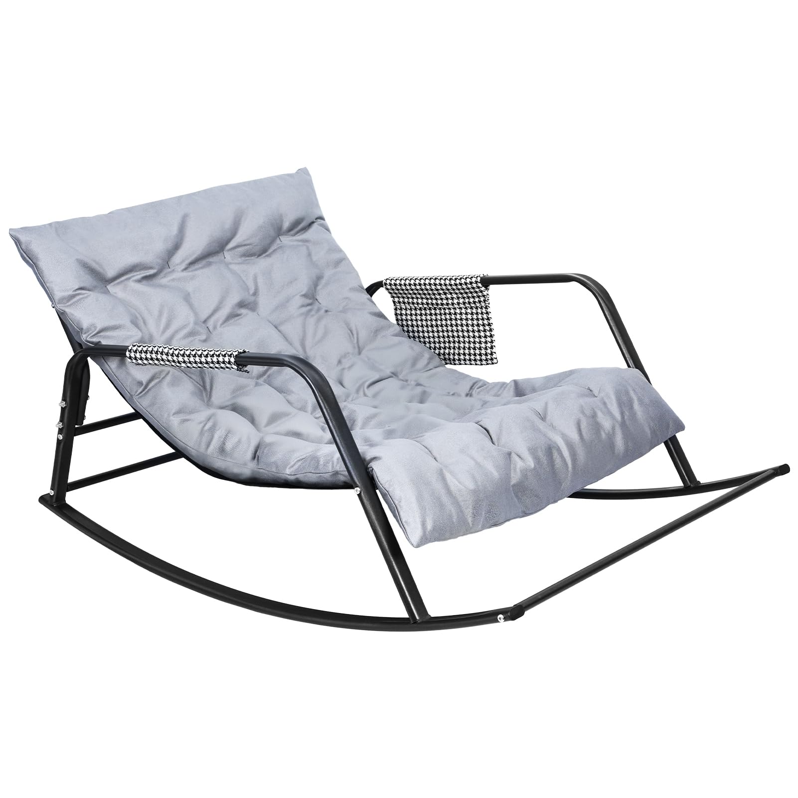 Chaise à bascule surdimensionnée pour des moments de détente confortables au salon ou au jardin