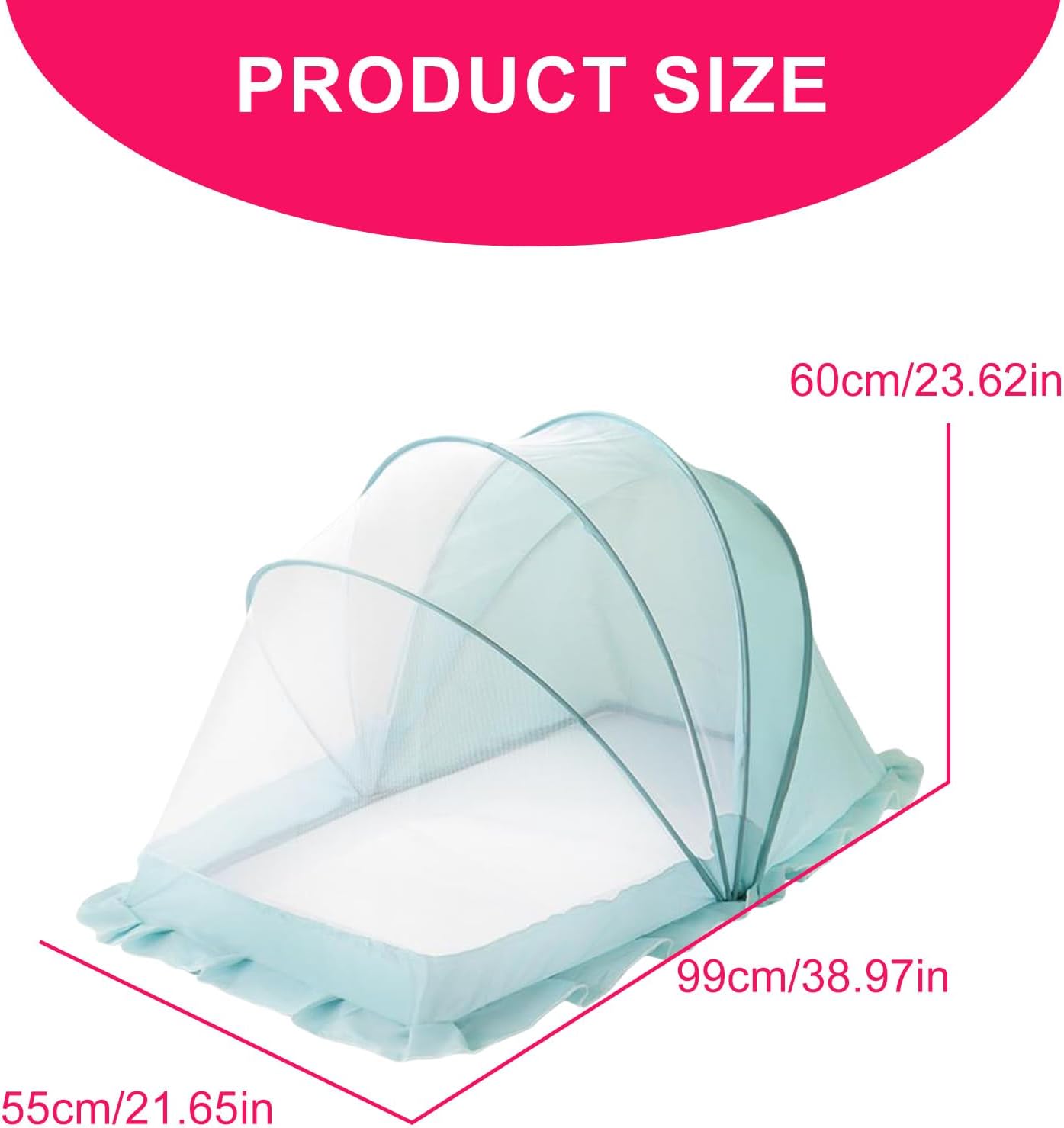 Pet Mosquitoss Net Tent Pet Mosquitoss Netting Providing Safe Comfortable Environment for Pet Density Breathable Fabric
