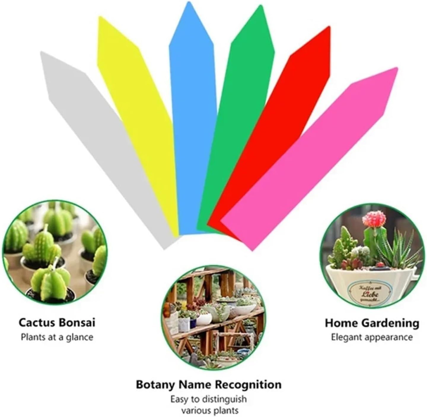 150pcs Waterproof PVC Plant Label Markers for Garden Plants Classification Sorting Sign Tags Nursery Labels(Pink)