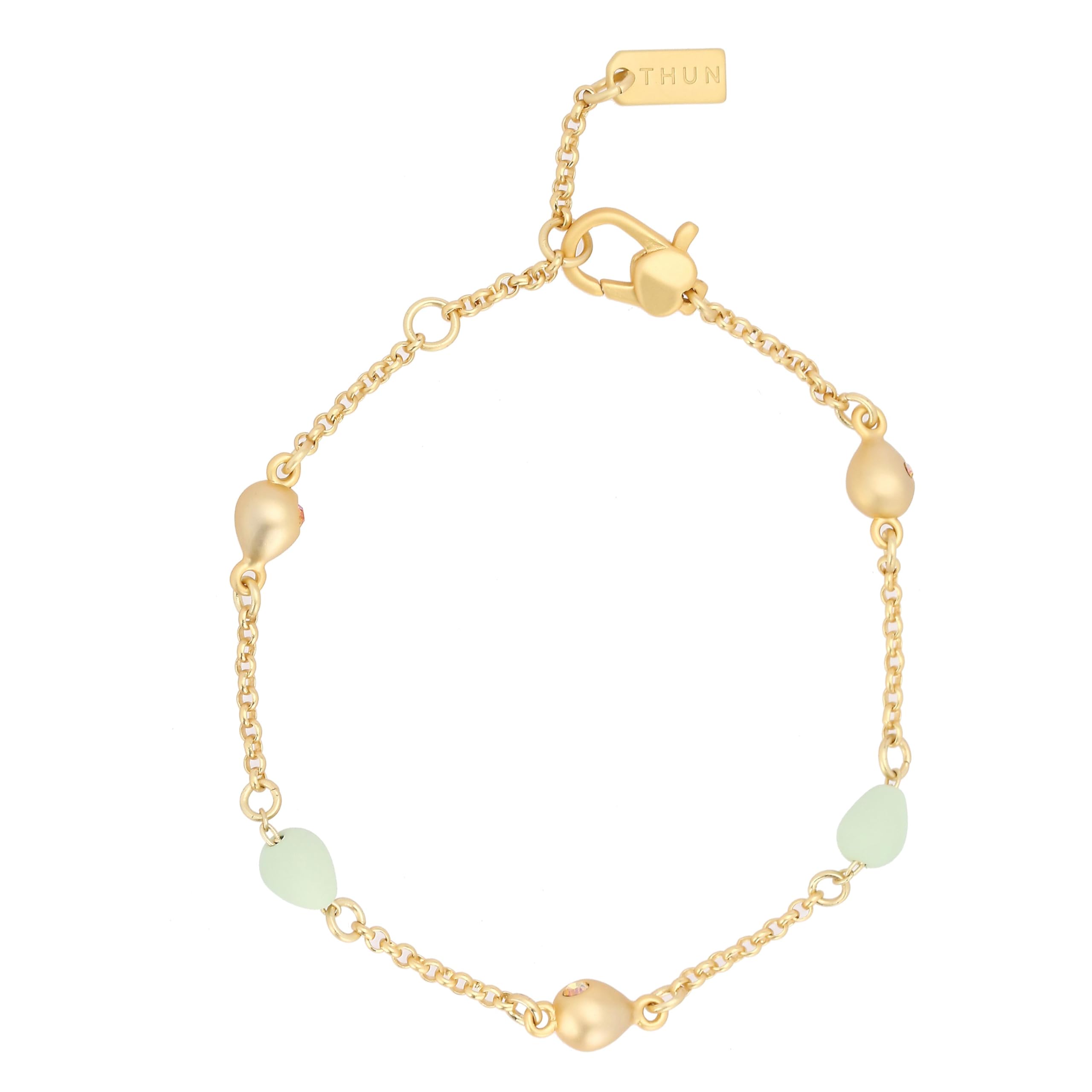 Bracciale con perle a goccia