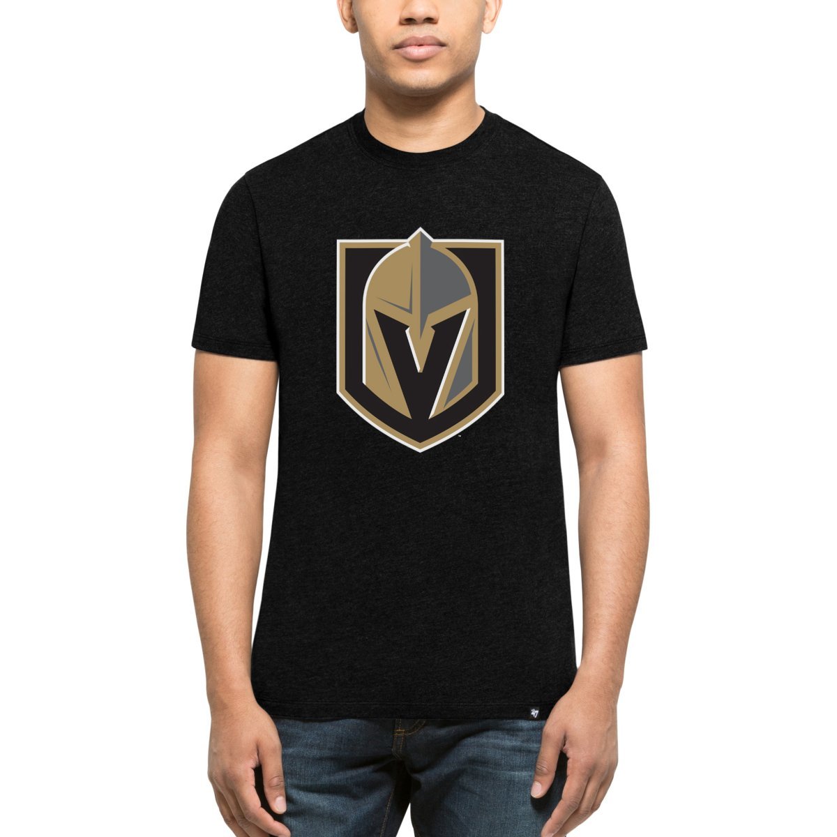 Men's Black '47 Nhl Vegas Knights Club T-Shirt, L