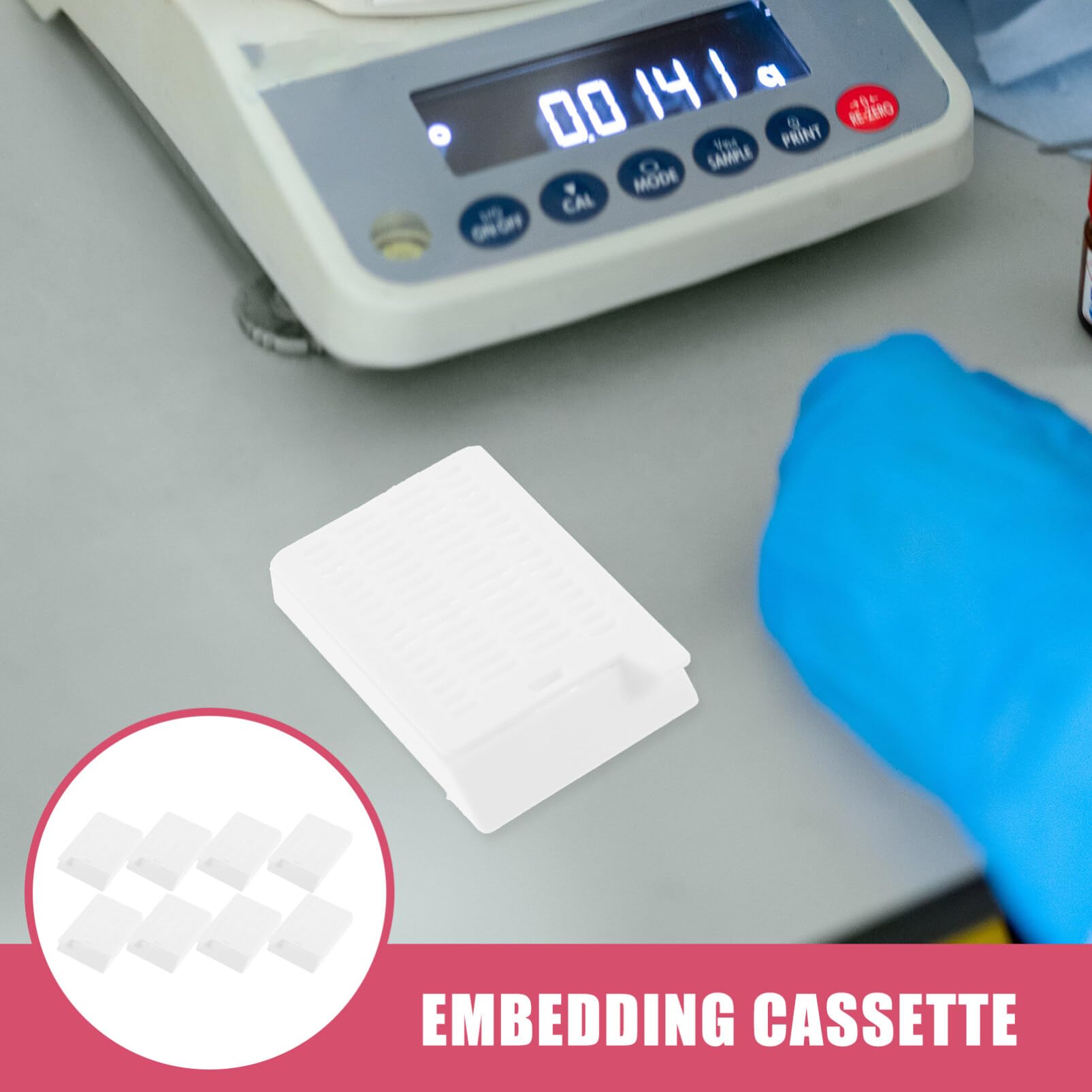 Snapklik.com : UKCOCO 200 PCS Plastic Scientific Cassettes Square Hole ...