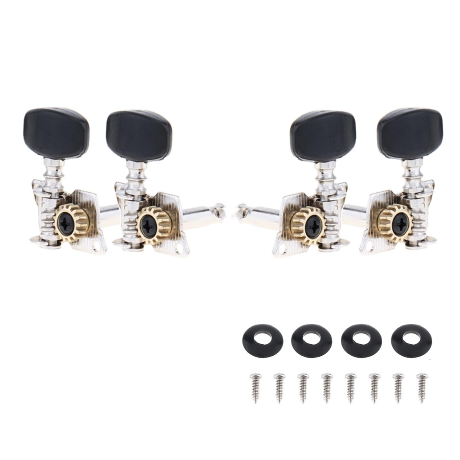 Amazon.co.jp: ギターチューナーチ 4 個チューニングペグ 2R + 2L