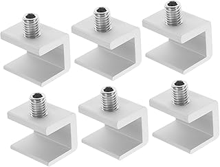 OSALADI Safety Window Lock 6pcs Door and Window Limiter Safety Lock for Sliding Doors Window Lock Window Safety Lock Proof