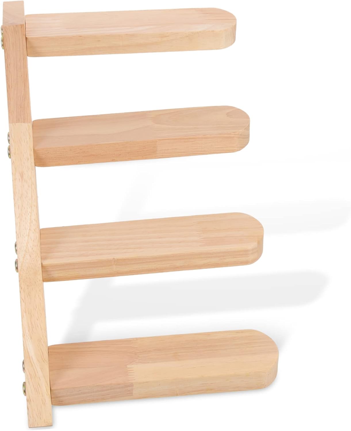 HEMOTON Wooden Cat Wall Steps Wall Mounted Cat Climbing Platform Sturdy Design