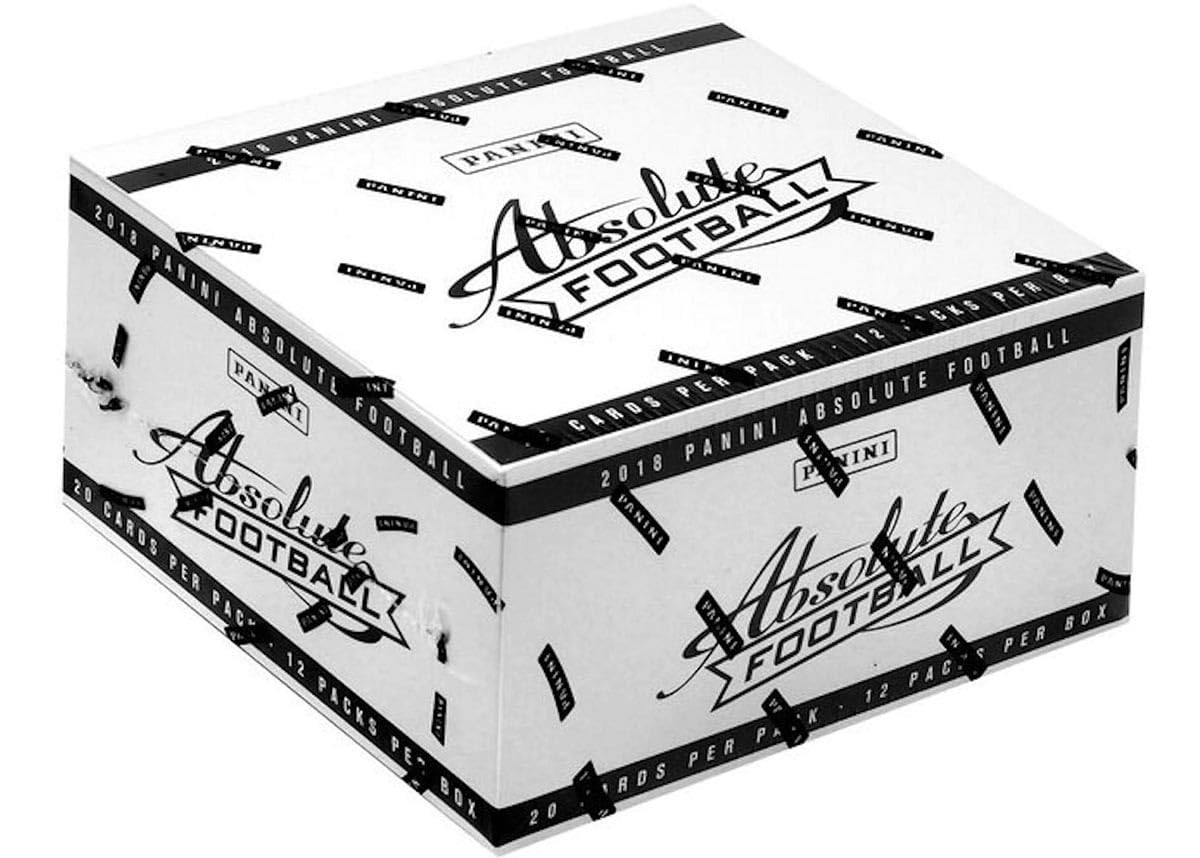 2022 Panini Absolute NFL Football CELLO box (12 pks/bx) ***Boxes not factory wrapped by Panini