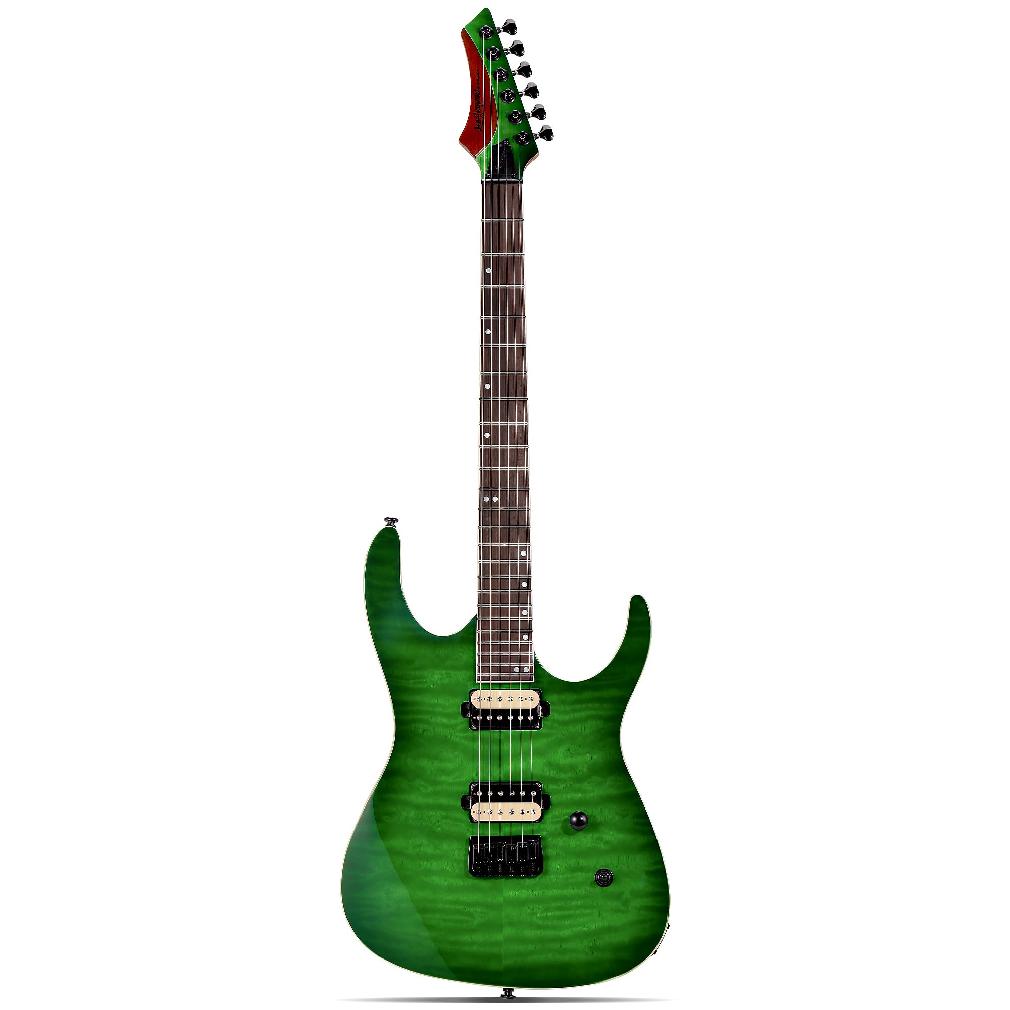 Amazon | Leo Jaymz エレキギターモンスーンシリーズ、リバースヘッド